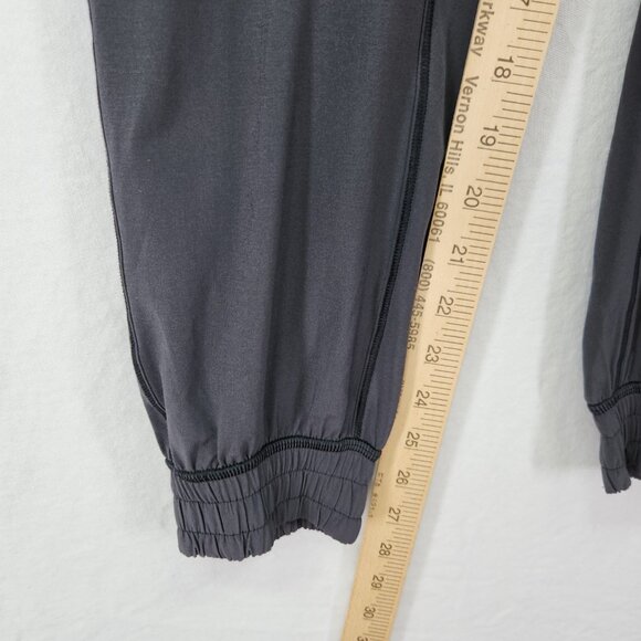 Lululemon Joggers Legging Women's 4 Black Active Pants High Rise - Picture 5 of 10